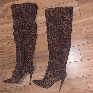 Jessica Simpson leopard print OTK size 10